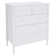 Komoda, bílá, TEANA