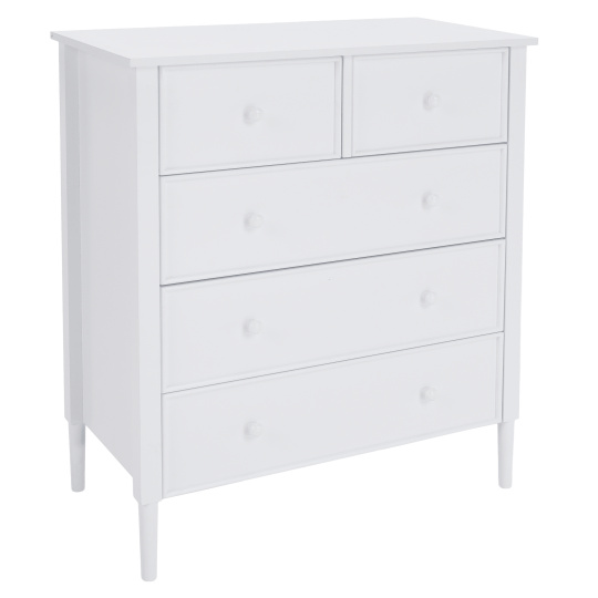 Komoda, bílá, TEANA