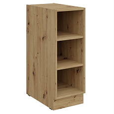 Spodní policová skříňka, dub artisan, FRISBO/ARSANY 30 D OTW BB