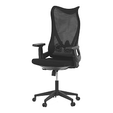 Kancelářská židle, houpací mechanismus, černá síťovina, KA-S248 BK Kancelářská židle, houpací mechanismus, černá síťovina, KA-S248 BK