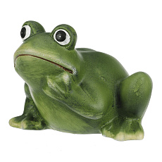 Žába - keramická figurka, vel. M, zelená Žába - keramická figurka, vel. M, zelená