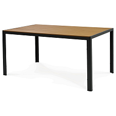Zahradní stůl 150x90cm, kov, polywood, šedá, AZT-L1303 GREY Zahradní stůl 150x90cm, kov, polywood, šedá, AZT-L1303 GREY