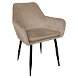 Designové křeslo, šedohnědá Taupe Velvet látka, ZIRKON NEW