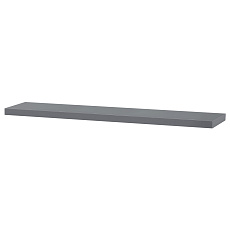 Polička, mdf, šedá, P-002 GREY Polička, mdf, šedá, P-002 GREY