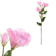 Eustoma - umělá řezaná květina, růžová Eustoma - umělá řezaná květina, růžová