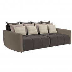 Prostorná pohovka, taupe šedohnědá/světlehnědá/krémová, PORTO BIG SOFA Prostorná pohovka, taupe šedohnědá/světlehnědá/krémová, PORTO BIG SOFA