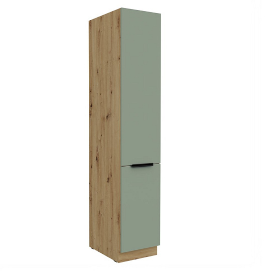 Vysoká skříňka, aquamarine/dub artisan, ARSANY 40 DK-210 2F