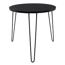 Příruční stolek, černý dub / černá, RONIN