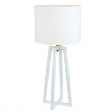 Stolní lampa, bílá, QENNY 14 Stolní lampa, bílá, QENNY 14