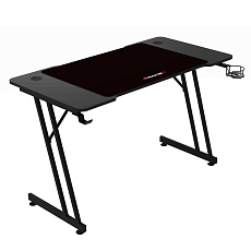 Herní stůl 120x60cm, melamin, carbon, LT-H1102 BK Herní stůl 120x60cm, melamin, carbon, LT-H1102 BK