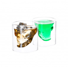 Termo sklenice lebka, 2 ks, 75 ml, HOTCOLDER TYP 32 Termo sklenice lebka, 2 ks, 75 ml, HOTCOLDER TYP 32