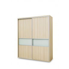 Skříň FLEXI 2 : 2x dveře dělené sklem MATELUX - z letáku LTD: Dub Grande Skříň FLEXI 2 : 2x dveře dělené sklem MATELUX - z letáku LTD: Dub Grande