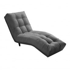 Relaxačné kreslo, látka sivá, MALIMO Relaxačné kreslo, látka sivá, MALIMO