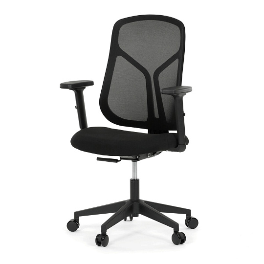 Kancelářská židle, synchronní mechanismus, černá síťovina, KA-S2173 BK Kancelářská židle, synchronní mechanismus, černá síťovina, KA-S2173 BK