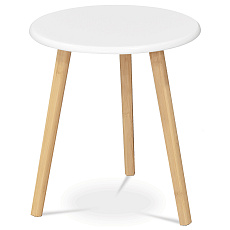 Konferenční stolek 40x40x45cm, mdf, bílá, AF-1142 WT