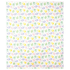 Ubrus s velikonočním motivem, 130x160 cm,100 % polyester.