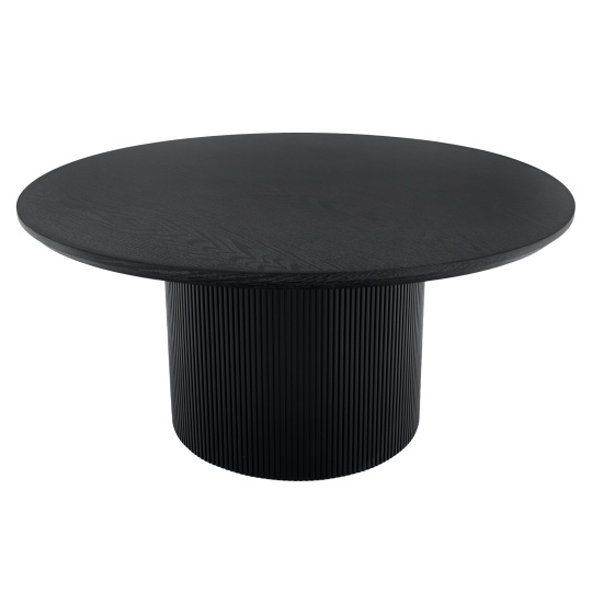 Konferenční stolek, černá, průměr 80 cm, MAHIR TYP 2 Konferenční stolek, černá, průměr 80 cm, MAHIR TYP 2