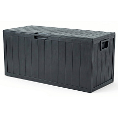 Zahradní úložný box 112x49x54cm, plast, šedá, 280l, AZB-G2075 GREY Zahradní úložný box 112x49x54cm, plast, šedá, 280l, AZB-G2075 GREY