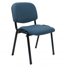 Kancelářská židle, tmavomodrá, ISO 2 NEW