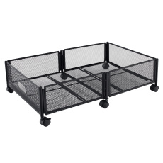 Organizér pod postel s kolečky, černá, TOMKO TYP 1