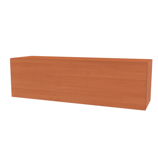 NÁBYTEK MIKULÍK s.r.o. CUBE 10 - spodní závěsná skříňka s výklopnými dvířky, 135x40cm Dekor: olše