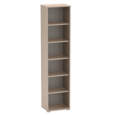 Vysoký regál, san remo / bílá, RIOMA TYP 02 Vysoký regál, san remo / bílá, RIOMA TYP 02