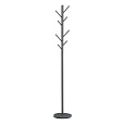 Věšák, kov, šedá, 80001-44 GREY