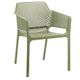 Stohovatelné křeslo, zelená, LAVTON