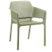 Stohovatelné křeslo, zelená, LAVTON