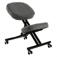 Ergonomická klekačka, šedohnědá taupe/černá, KILIAN Ergonomická klekačka, šedohnědá taupe/černá, KILIAN