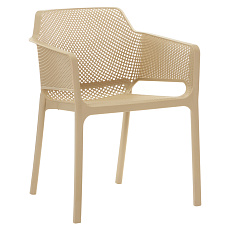 Stohovatelné křeslo, šedohnědá Taupe, LAVTON