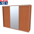 Nábytek Mikulík Vranovice Nábytek Mikulík Vranovice FLEXI 3 300 x 220cm 2x dveře plné , 1x zrcadlo  - olše