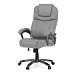 Kancelářské křeslo, houpací mechanismus, šedá látka, KA-C715 GREY2