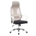 Kancelářské křeslo, šedá/černá/bílá, TAXIS 2 NEW