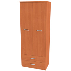 NÁBYTEK MIKULÍK s.r.o. JONY 9 - šatní skříň se zásuvkami, 80x52.5x205cm Dekor: olše NÁBYTEK MIKULÍK s.r.o. JONY 9 - šatní skříň se zásuvkami, 80x52.5x205cm Dekor: olše