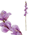 Gladiola - umělá řezaná, barva fialová