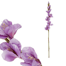 Gladiola - umělá řezaná, barva fialová