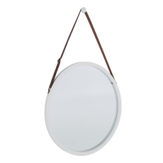 Zrcadlo, bambus/bílá, LEMI 1 Zrcadlo, bambus/bílá, LEMI 1