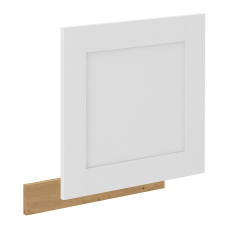 Dvířka na myčku nádobí, bílá/dub artisan, LULA ZM 570x596 Dvířka na myčku nádobí, bílá/dub artisan, LULA ZM 570x596