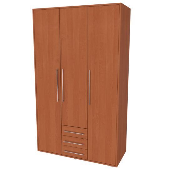 NÁBYTEK MIKULÍK s.r.o. ELITE L - šatní skříň, 122x205x51cm Dekor: olše