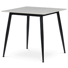 Jídelní stůl 80x80cm, keramika, mramor, HT-398M WT Jídelní stůl 80x80cm, keramika, mramor, HT-398M WT