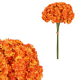 Starček - umělá kytice, oranžová barva