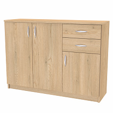 NÁBYTEK MIKULÍK s.r.o. SEKTOR 16 - úchytka stříbrná Šířka: 100cm, Hloubka: 34.5cm, Dekor: olše