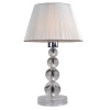 Stolní lampa, stříbrná, CINDA TYP 14