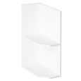 Spodní skříňka, bílá, levá, AURORA D25PZ