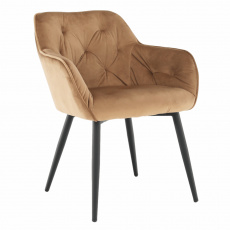 Designové křeslo, Velvet hnědá/černá, BERILIO Designové křeslo, Velvet hnědá/černá, BERILIO