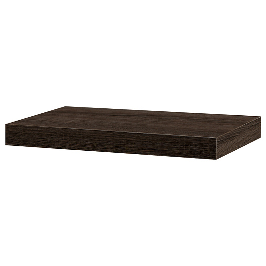 Polička, mdf, hnědá, P-023 BK WAL