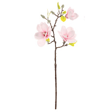 Magnolie - umělá kvetoucí větev, světle růžová Magnolie - umělá kvetoucí větev, světle růžová