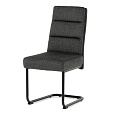 Jídelní židle, šedá, látka, DCL-P3107 GREY2