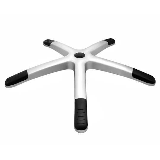 Podstava, stříbrná/černá, poloměr 35 cm, PODSTAVA TYP 2 Podstava, stříbrná/černá, poloměr 35 cm, PODSTAVA TYP 2